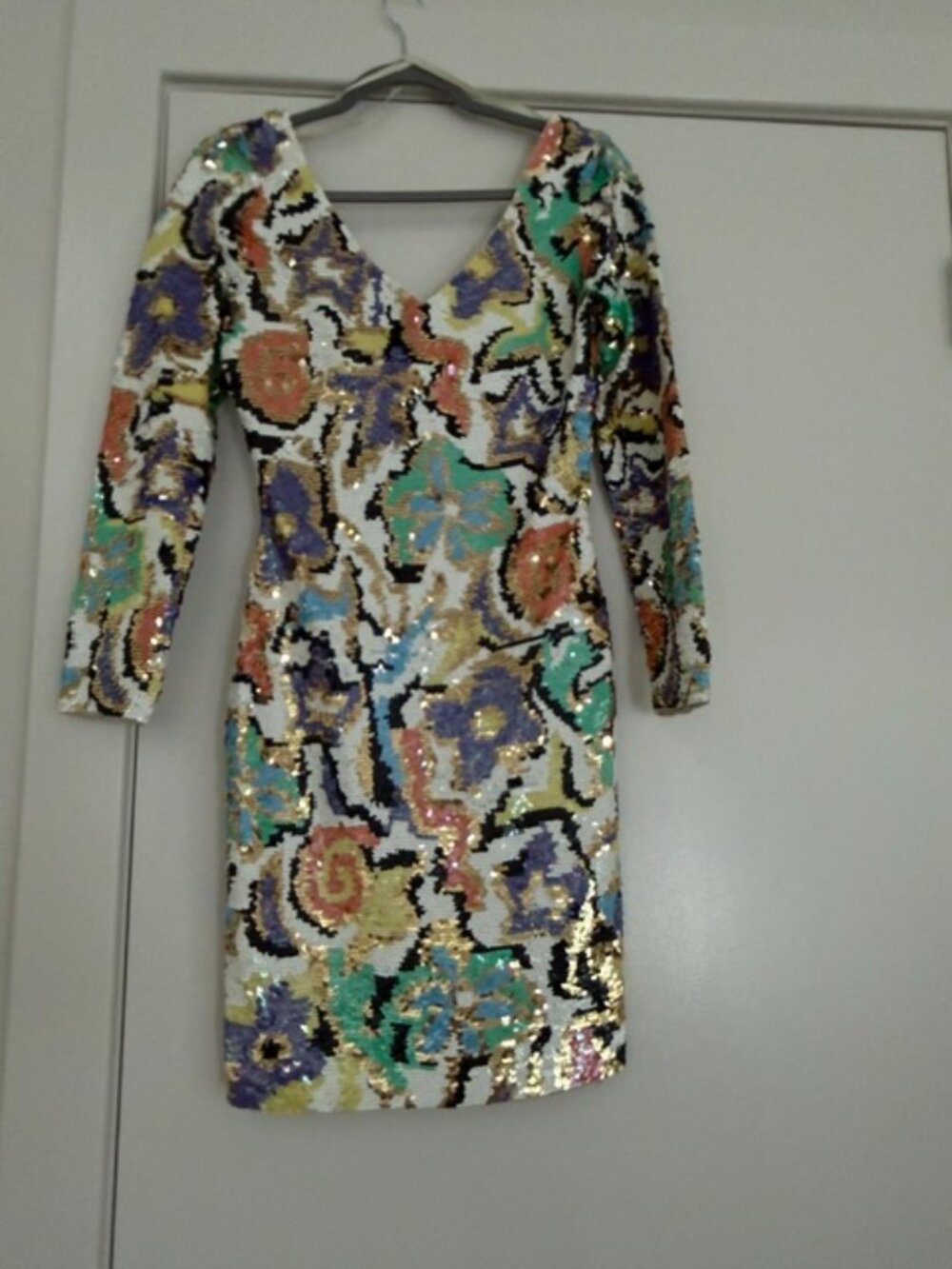 BEATIFUL SEQUIN BODYCON DRESS